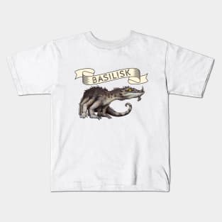 Basilisk DnD Monster Kids T-Shirt